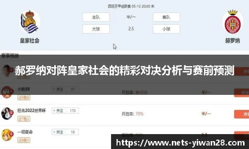 郝罗纳对阵皇家社会的精彩对决分析与赛前预测